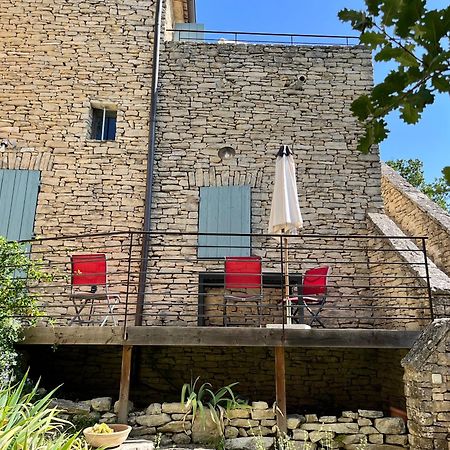 Bastide Au Coeur Du Luberon Lägenhet Gordes Exteriör bild